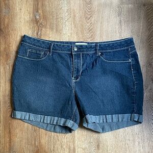Whisper Dark Blue Jean Shorts | Classic Denim Summer Shorts | Women’s 16
